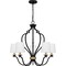 Quoizel Wilkins Chandelier 5 Lights Matte Black WIL5027MBK - alternate 6